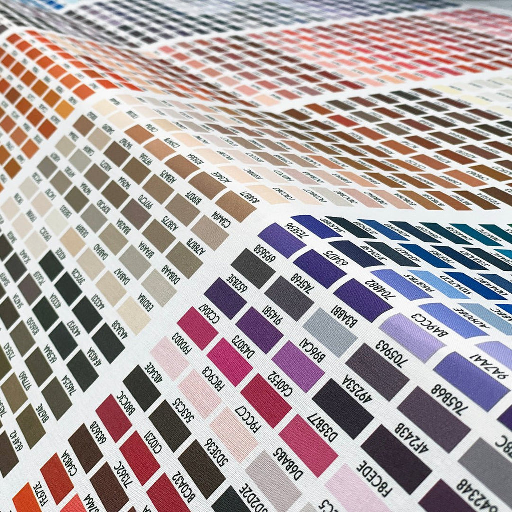 Colour Atlas Large - 140 x 100 cm | colour atlas | design tools | Sustainable On-demand Custom Printed Fabric UK - maake