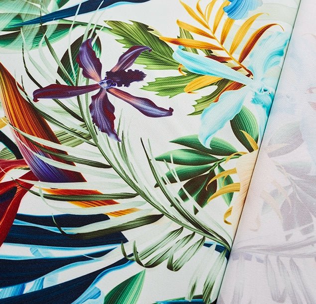 Canvas top fabric prints