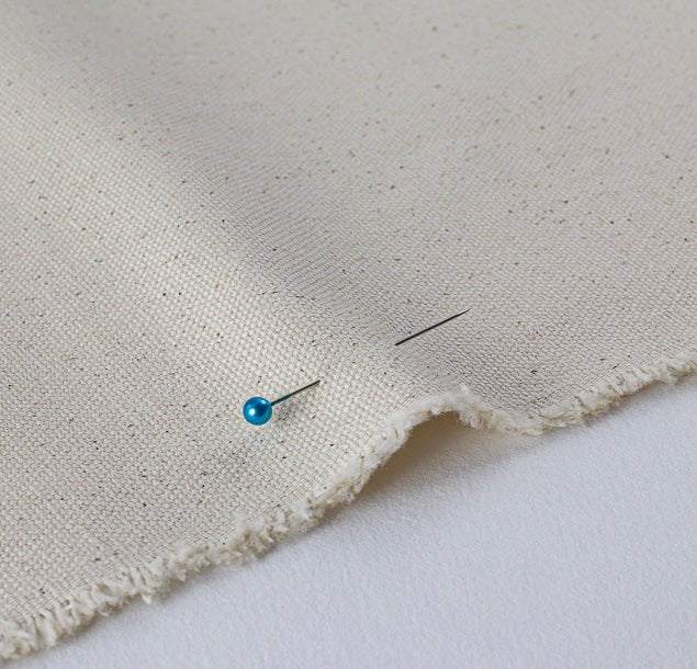 Organic Leve Panama Natural - Fabric | Accessories | Art | homeware | Sustainable On-demand Custom Printed Fabric UK - maake