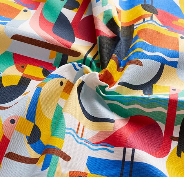 Panama - Fabric | Accessories | Art | Cotton | Sustainable On-demand Custom Printed Fabric UK - maake